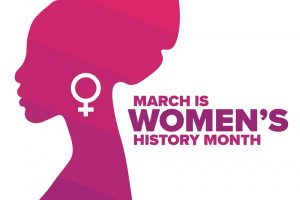 March is National Women’s History Month. Holiday concept.